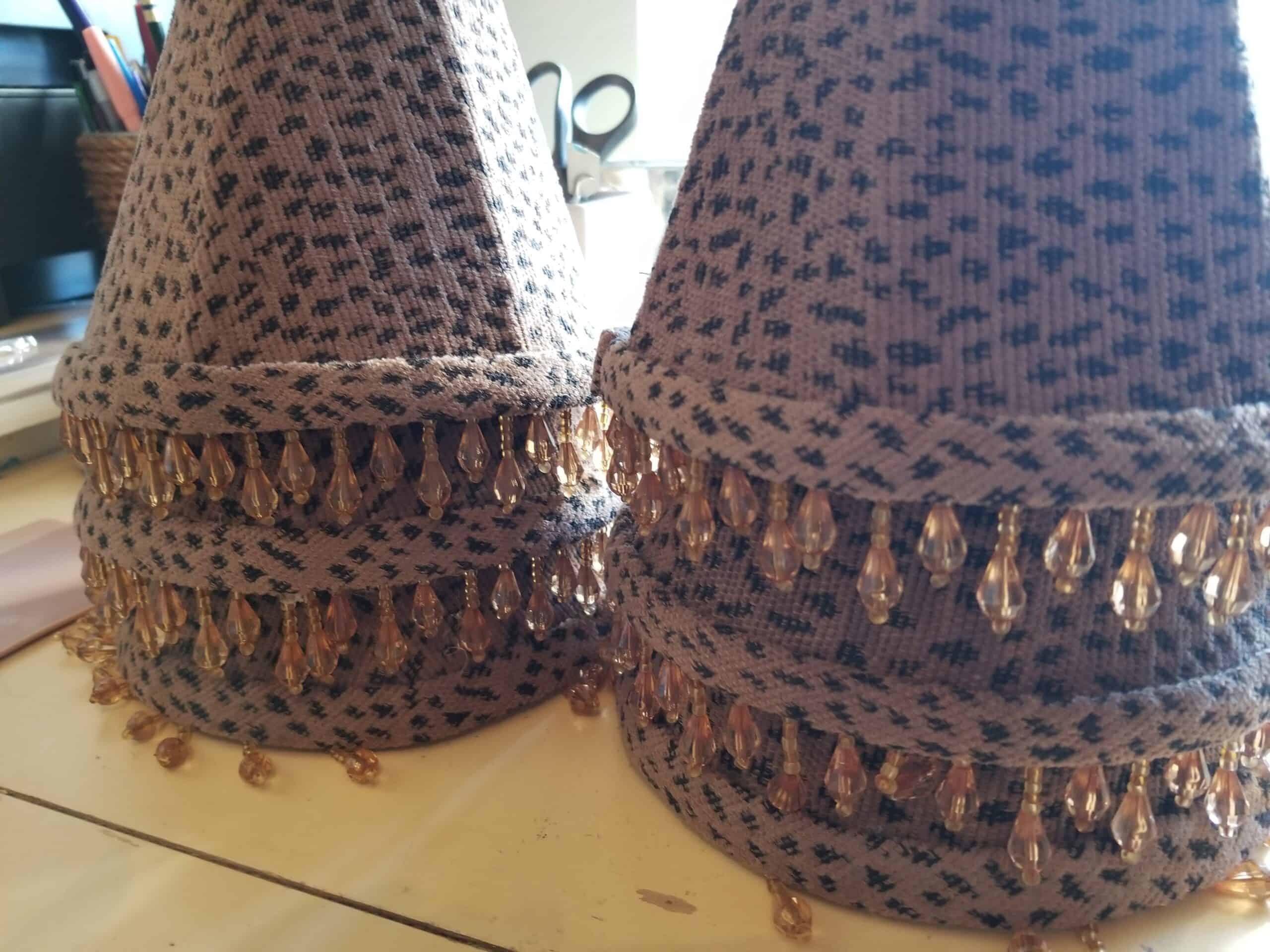 Fun Finds ~ Beaded Lampshades!