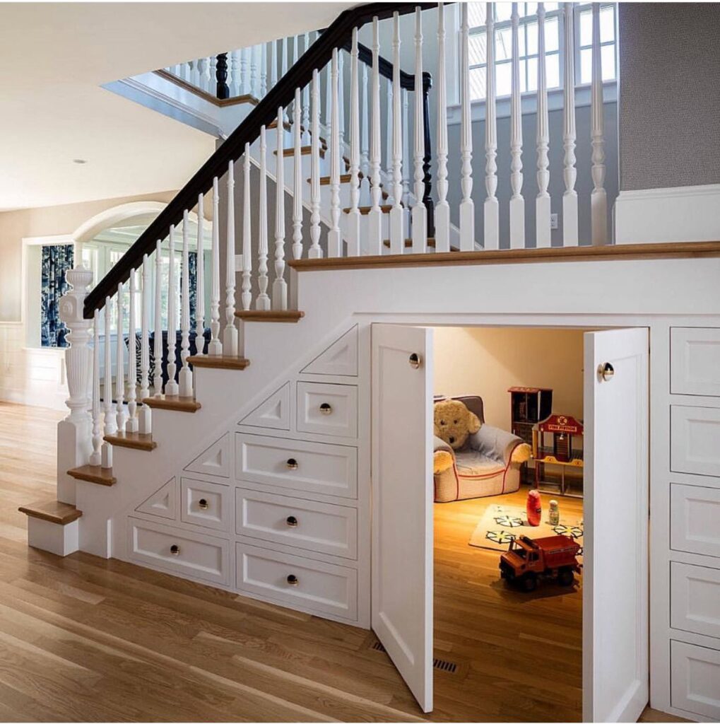 17 Clever Uses for the Space Under the Stairs - Bob Vila